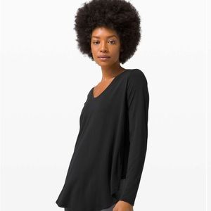 Lululemon Up For Down Time Long Sleeve top